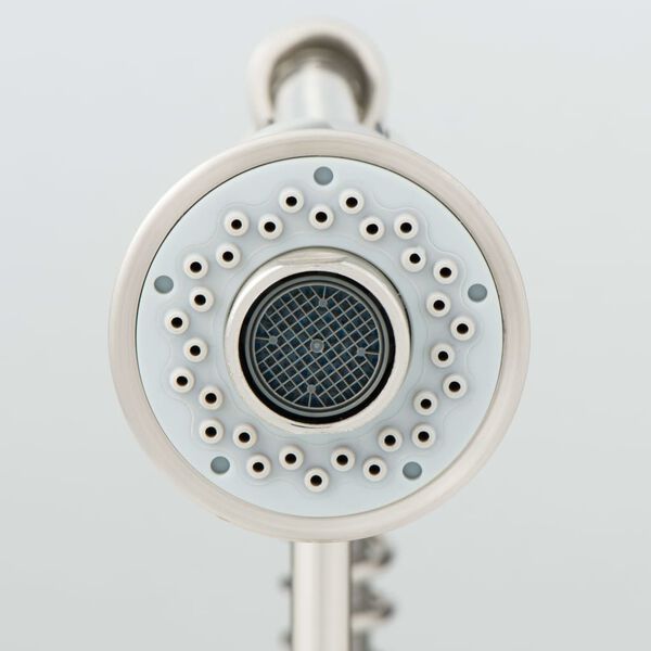 SCH&Uuml;TTE Grifo mezclador para fregadero CORNWALL acero inoxidable