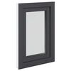 Ventana de s&oacute;tano Manual RISOR Antracita 50 x 75 cm PVC y vidrio