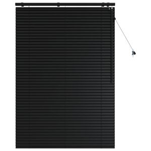 vidaXL Persiana veneciana Negro 100 x 160 cm 35 mm