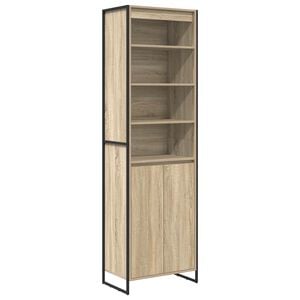 vidaXL Gabinetes Altos Sonoma 60 x 36 x 200 cm Madera de ingenier&iacute;a