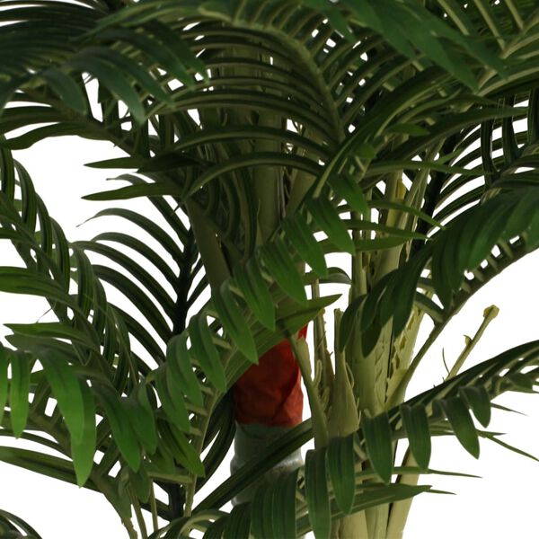 vidaXL Palmera artificial con 3 troncos PP verde 180 cm