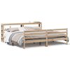 vidaXL Estructura de cama sin colch&oacute;n madera maciza de pino 180x200 cm