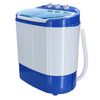 Mestic Lavadora port&aacute;til 2 en 1 MW-120 azul y blanco 250 W