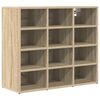 vidaXL Armario Zapatero 77,5 x 30 x 67 cm Madera de ingenier&iacute;a