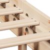vidaXL Estructura de cama sin colchón madera maciza de pino 90x200 cm