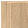 vidaXL Muebles de TV de pared 6 pzas madera de ingenier&iacute;a roble Sonoma