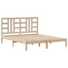 vidaXL Estructura de cama de madera maciza 160x200 cm