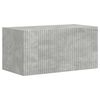 vidaXL Conjunto de mueble de TV 6 pcs Gris Concreto