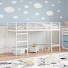 vidaXL Estructura de litera para ni&ntilde;os 74,5 x 190 cm Acero