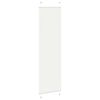 vidaXL Estor Plisado blanco 55x200 cm Tela Ancho 54,4 cm Poli&eacute;ster