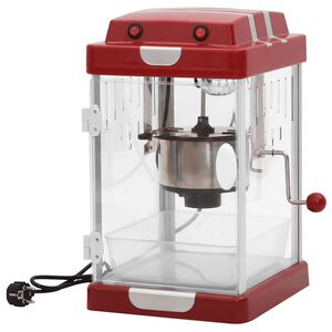 vidaXL M&aacute;quina para hacer palomitas de ma&iacute;z estilo cine 2,5 OZ