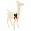 vidaXL Reno Navide&ntilde;o 3D LOVIISA 200 LED Blanco C&aacute;lido 96 x 40 x 140 cm