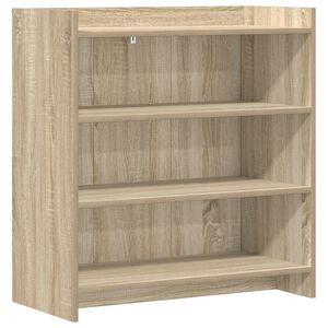 vidaXL Aparador Roble Sonoma 75 x 36 x 80 cm Madera de ingenier&iacute;a