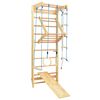 vidaXL Parque infantil escalada interior con espaldera anillas madera