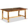 vidaXL Mesa de comedor de madera maciza reciclada 180 cm