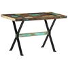 vidaXL Mesa de comedor madera maciza reciclada 120x60x76 cm