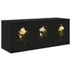 vidaXL Mueble de TV Montado en la Pared BREMEN 102 x 33 x 40 cm