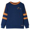 Sudadera infantil azul a&ntilde;il 104
