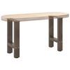 vidaXL Patas para mesa de centro de acero natural (2 unidades, 38 x 42-43 cm)