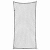 vidaXL Red de remolque con cuerda el&aacute;stica PP negro 6x3 m
