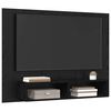 vidaXL Conjunto de mueble de TV Roble Negro 120 x 23,5 x 90 cm