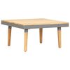 vidaXL Mesa de centro de jard&iacute;n madera maciza de acacia 60x60x31,5 cm