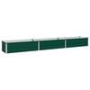vidaXL Cama de Jard&iacute;n Elevada Verde 240 x 40 x 24 cm