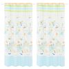vidaXL Cortinas opacas estampadas ni&ntilde;os 2 pzas 140x240 cm viajar mundo