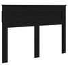 vidaXL Estructura de cama Negro 150 x 200 cm Madera de pino macizo
