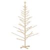 vidaXL &Aacute;rbol de Navidad de madera Natural 180 cm Madera maciza de pino