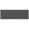 vidaXL Cabecero de Pared 12 uds. 90 x 30 cm Gris oscuro tela