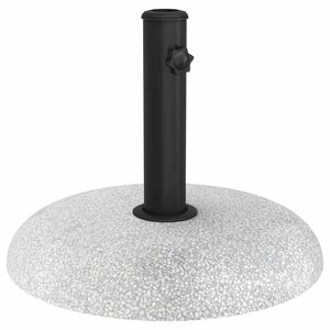 vidaXL Base para sombrilla 20.9 kg Gris Claro Hormig&oacute;n Redondo