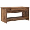 vidaXL Mesa de Caf&eacute; Roble artisan 80 x 50,5 x 41,5 cm