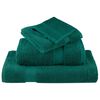 vidaXL Toallas de mano premium SOLUND 10 unidades, verde, 30 x 30 cm, 600 g/m&sup2;