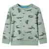Sudadera infantil caqui claro m&eacute;lange 104