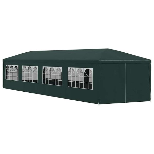 vidaXL Carpa para fiestas verde 3x12 m