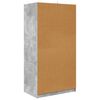 vidaXL Gabinete de Ba&ntilde;o con caj&oacute;n Gris Concreto 79,5 x 49 x 156 cm