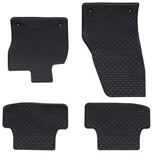 vidaXL Alfombrilla de Coche 4 pcs Negro VW T-ROC TPE