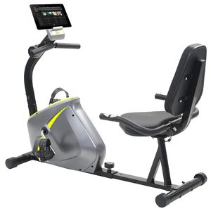 vidaXL Bicicleta est&aacute;tica reclinada magn&eacute;tica con puls&oacute;metro