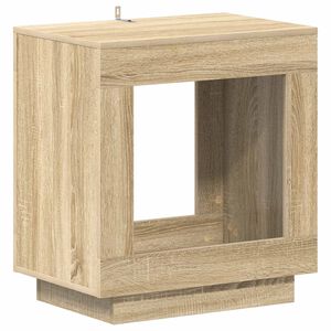 vidaXL Mesa lateral Roble Sonoma 60 x 40 x 65 cm Madera de ingenier&iacute;a