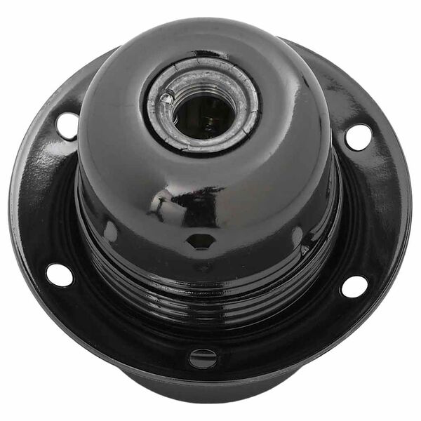 vidaXL Portal&aacute;mparas 2 uds bronce negro brillante E27