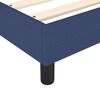 vidaXL Estructura de cama con somier tela azul 90x190 cm