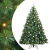 vidaXL &Aacute;rbol de Navidad artificial con 300 LED Verde 210 cm PE y PVC
