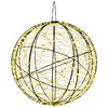 vidaXL Luz de adorno navide&ntilde;o 750 LED Blanco C&aacute;lido &Oslash; 50 x 52 cm