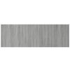 vidaXL Cabecero pared madera contrachapada gris Sonoma 240x1,5x80 cm