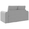 vidaXL Sof&aacute; cama 60cm Gris Nube tela