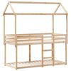 vidaXL Cama litera sin colchón madera maciza de pino 90x190 cm