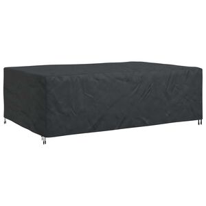 vidaXL Funda para muebles Liso Negro 300 x 200 x 90 cm 420D