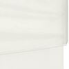 vidaXL Carpa para fiestas plegable con paredes laterales crema 3x3 m