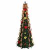 vidaXL Árbol de Navidad artificial con 150 LED Verde 180 cm PVC